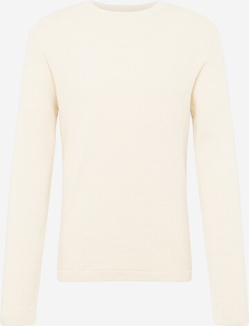 SELECTED Pullover 'Rocks' in Beige: predná strana