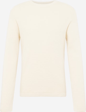 SELECTED Pullover 'Rocks' in Beige: predná strana