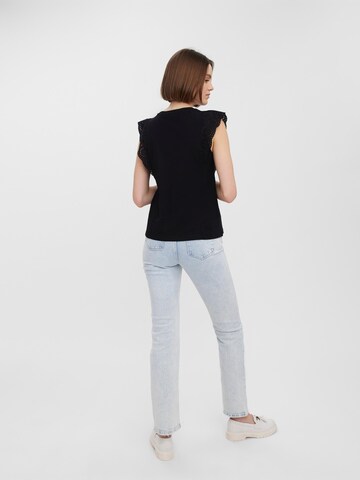 VERO MODA Top in Schwarz