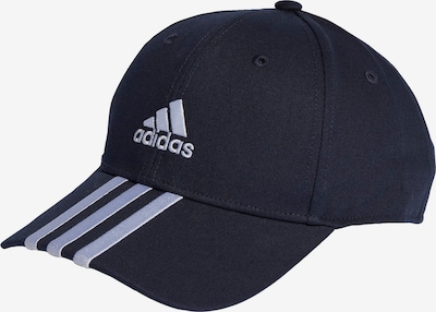 ADIDAS SPORTSWEAR Sportcap '3-Stripes' in dunkelblau / weiß, Produktansicht