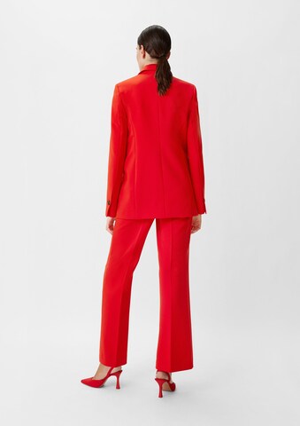 Blazer COMMA en rouge : derrière