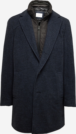 s.Oliver Between-Seasons Coat in mottled blue / Black, Item view