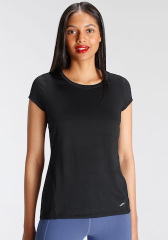 FAYN SPORTS Performance Shirt in Black: front