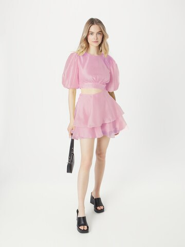 Bardot Šaty 'Enya Organza' – pink