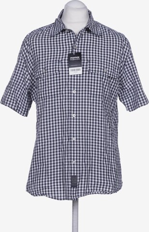 Calvin Klein Jeans Button Up Shirt in L in Blue: front