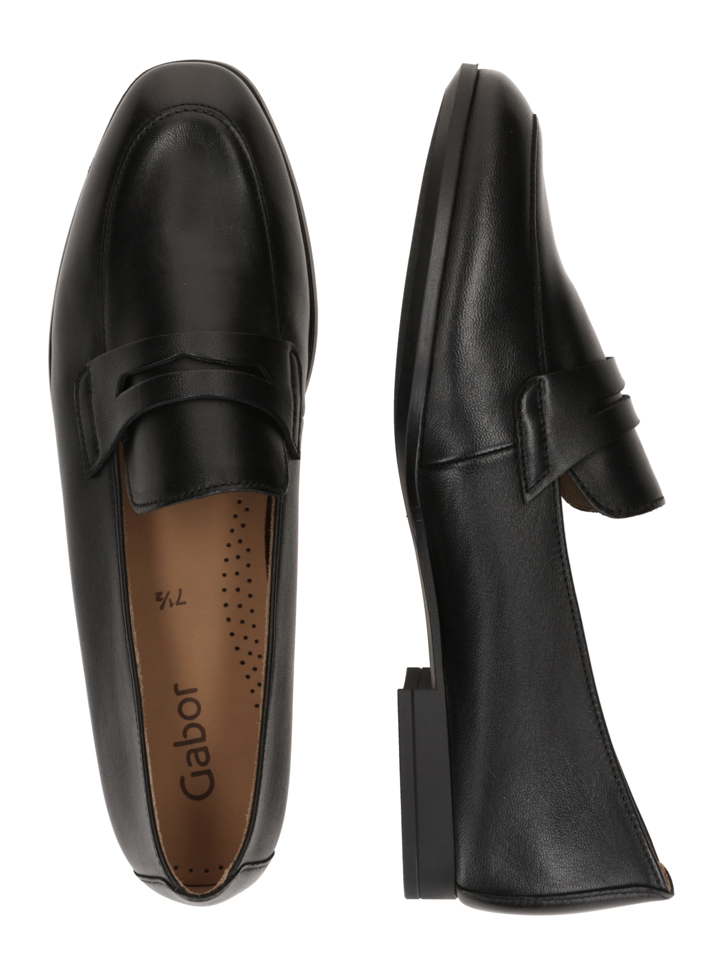 GABOR Slipper in Schwarz