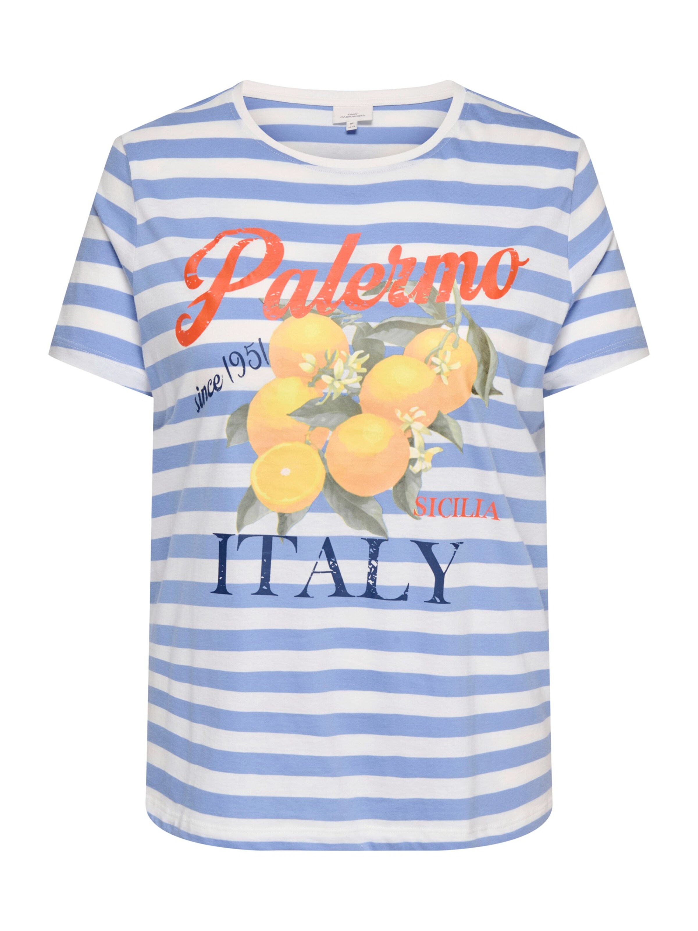 ONLY Carmakoma Shirt in Blue: front