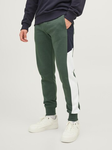 JACK & JONES Tapered Bukser 'Will Reid' i grøn