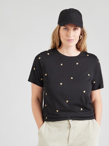 Tricou 'CARKITA' de la ONLY Carmakoma pe negru: față