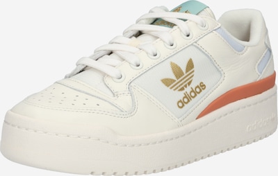 ADIDAS ORIGINALS Zemie brīvā laika apavi 'FORUM', krāsa - Zelts / koraļļu / dabīgi balts, Preces skats