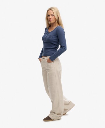 Loosefit Pantalon Superdry & Co en beige