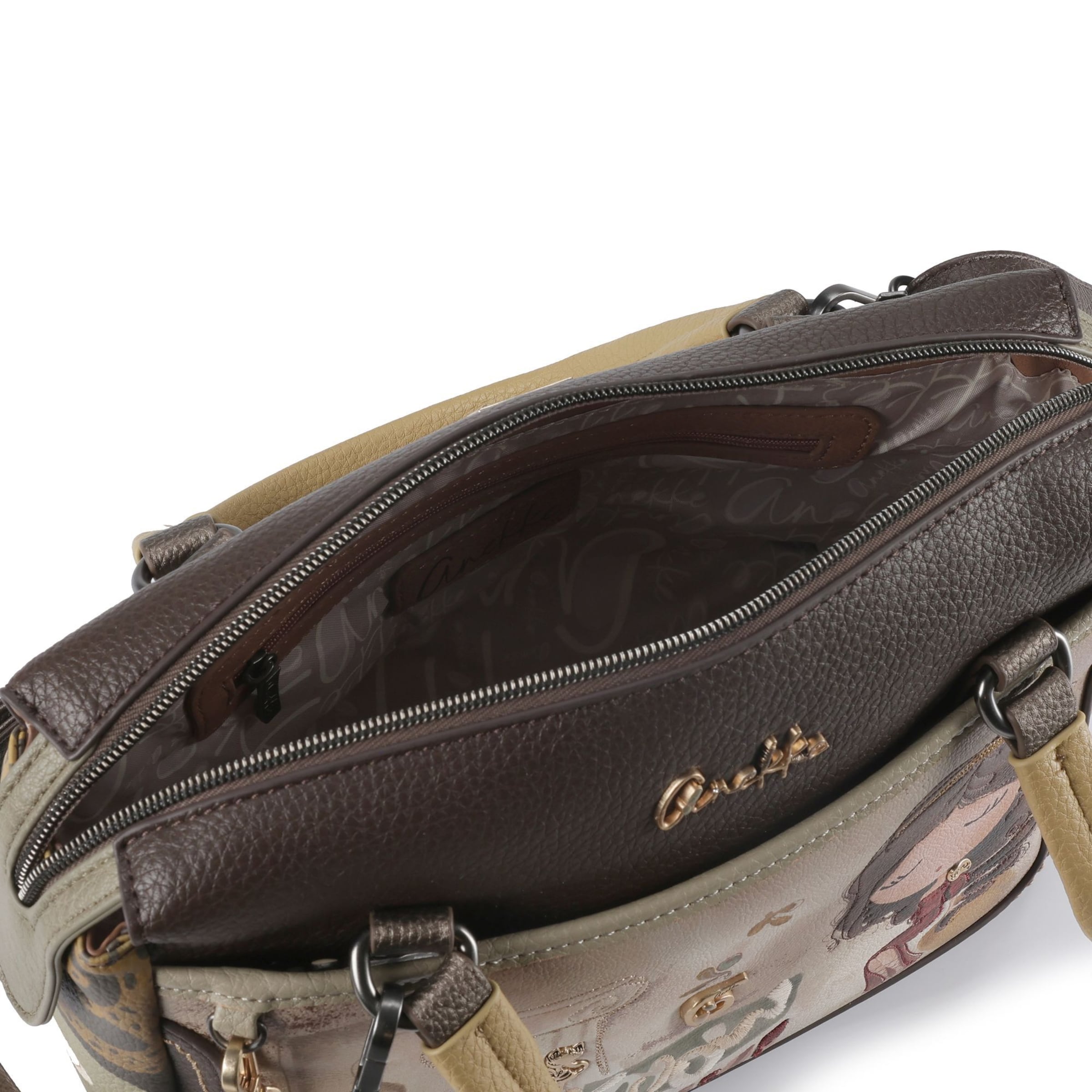 Anekke Schultertasche 'Muse' in Braun