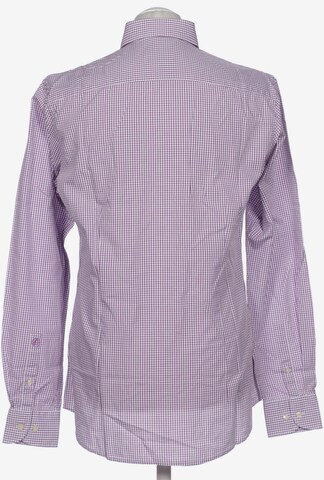 s.Oliver Button Up Shirt in M in Purple