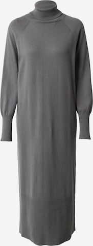 Esmé Studios Knitted dress in Grey: front