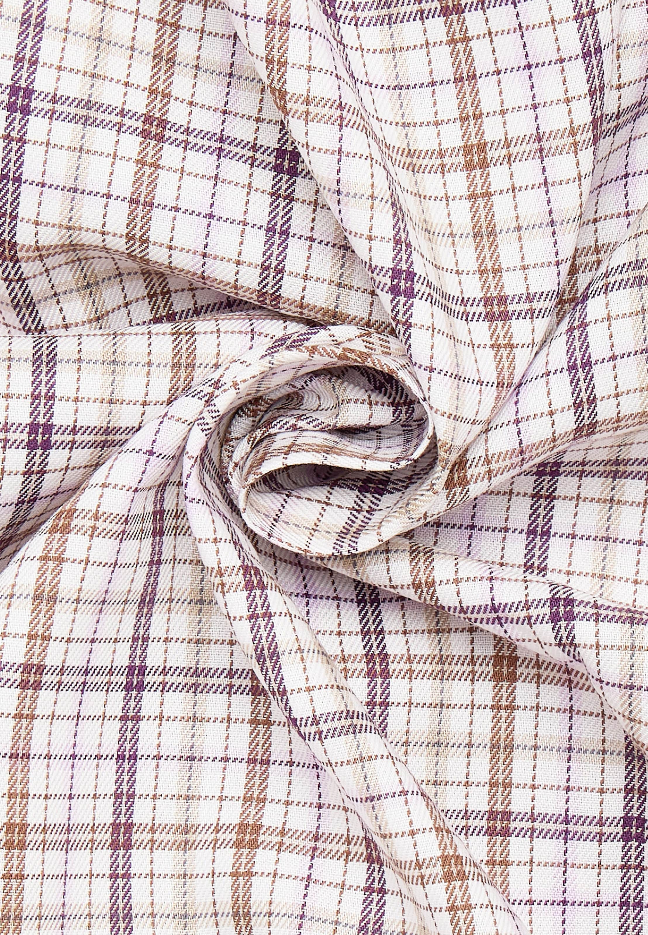 ETERNA Regular fit Business shirt in Brown