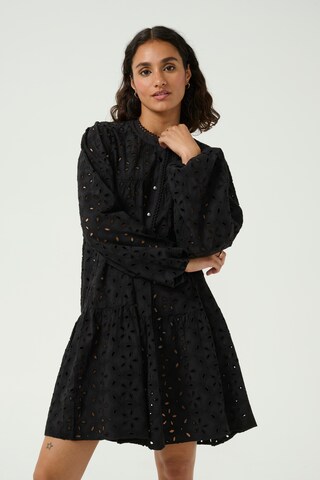Kaffe Oversized dress in Black: front