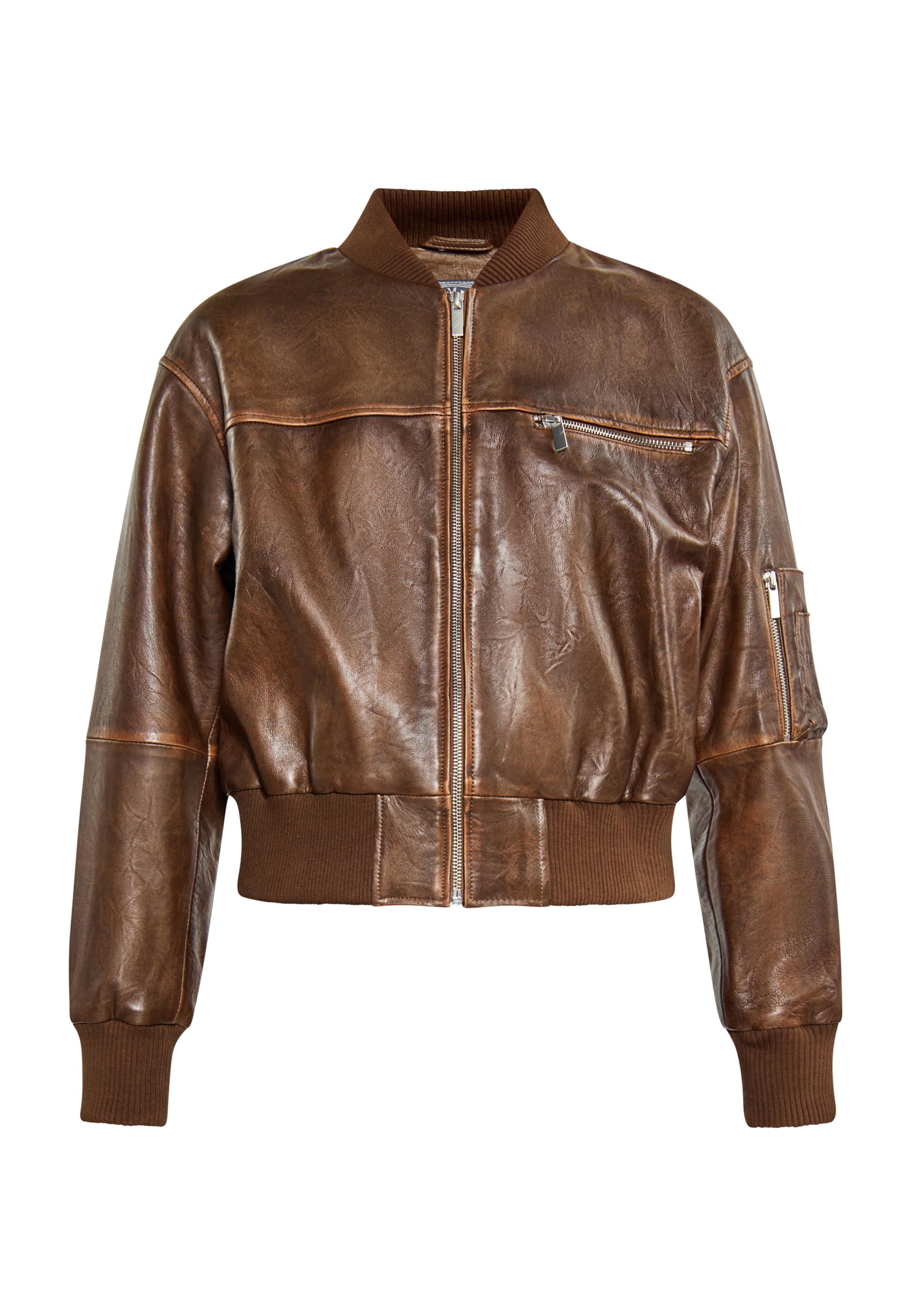 DreiMaster Vintage Overgangsjakke i brun, Produktvisning