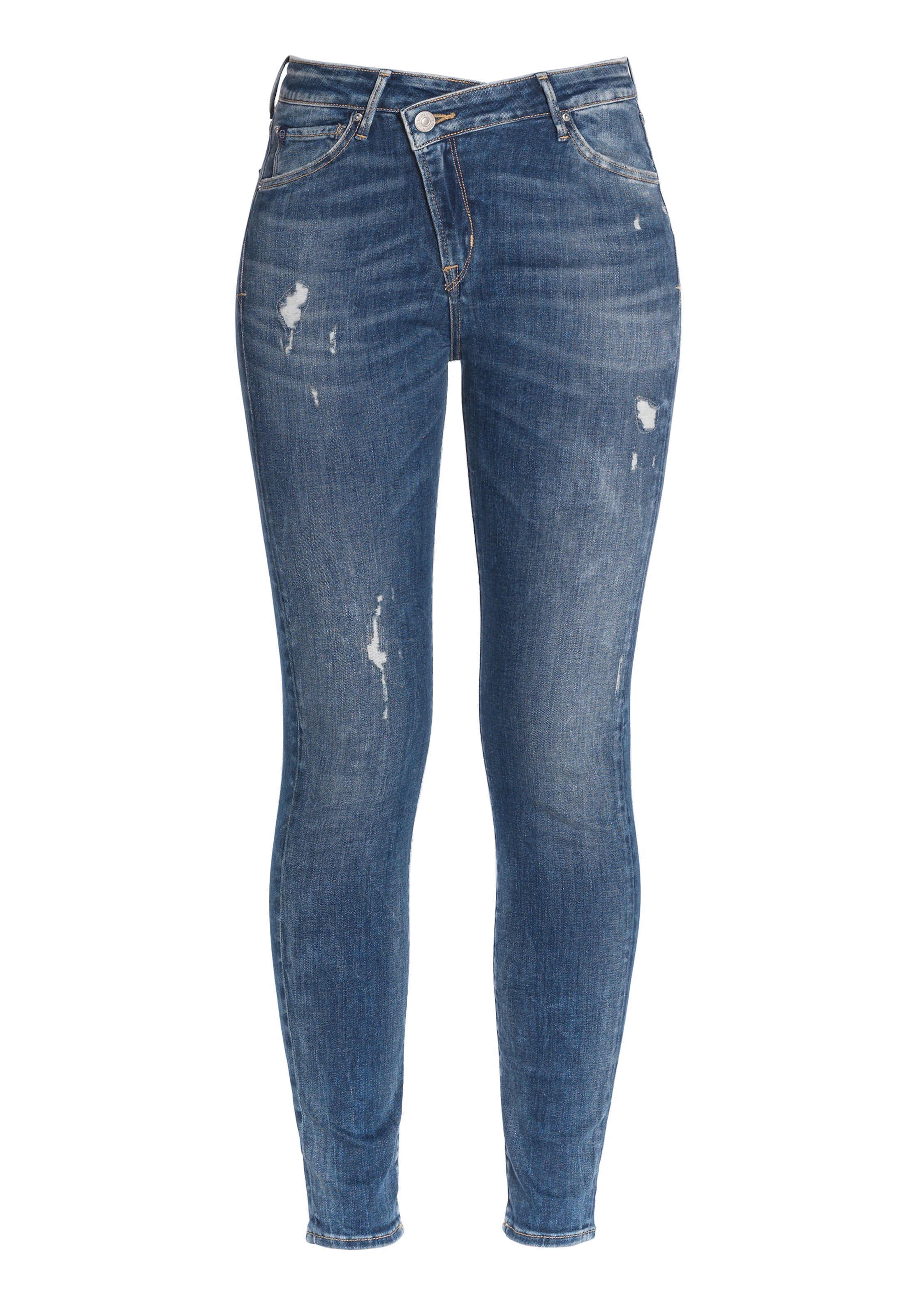 Le Temps Des Cerises Skinny Jeans 'Powerhic' in Blau: Vorderseite