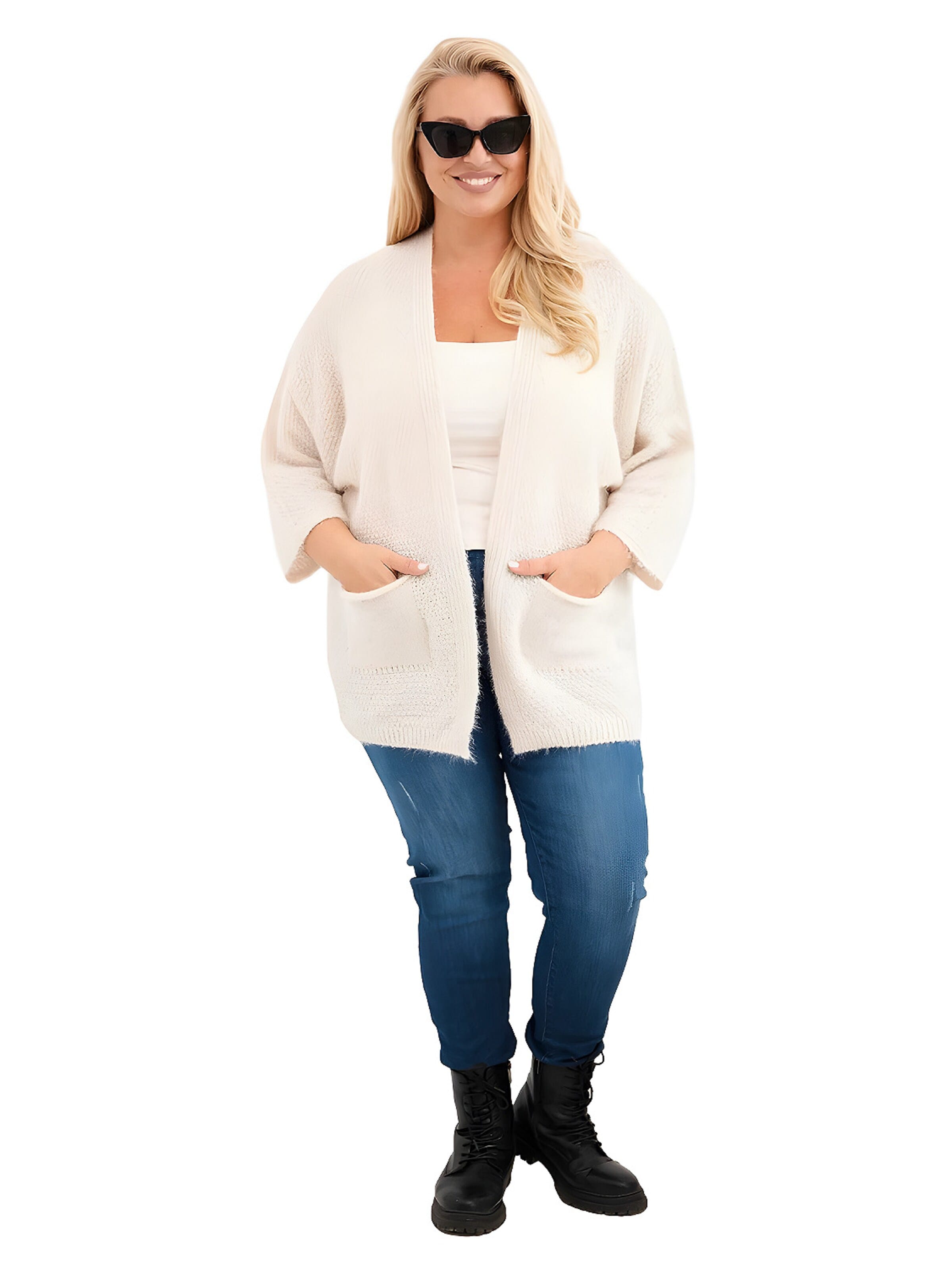 Lumera Kardigan 'Vera' – béžová