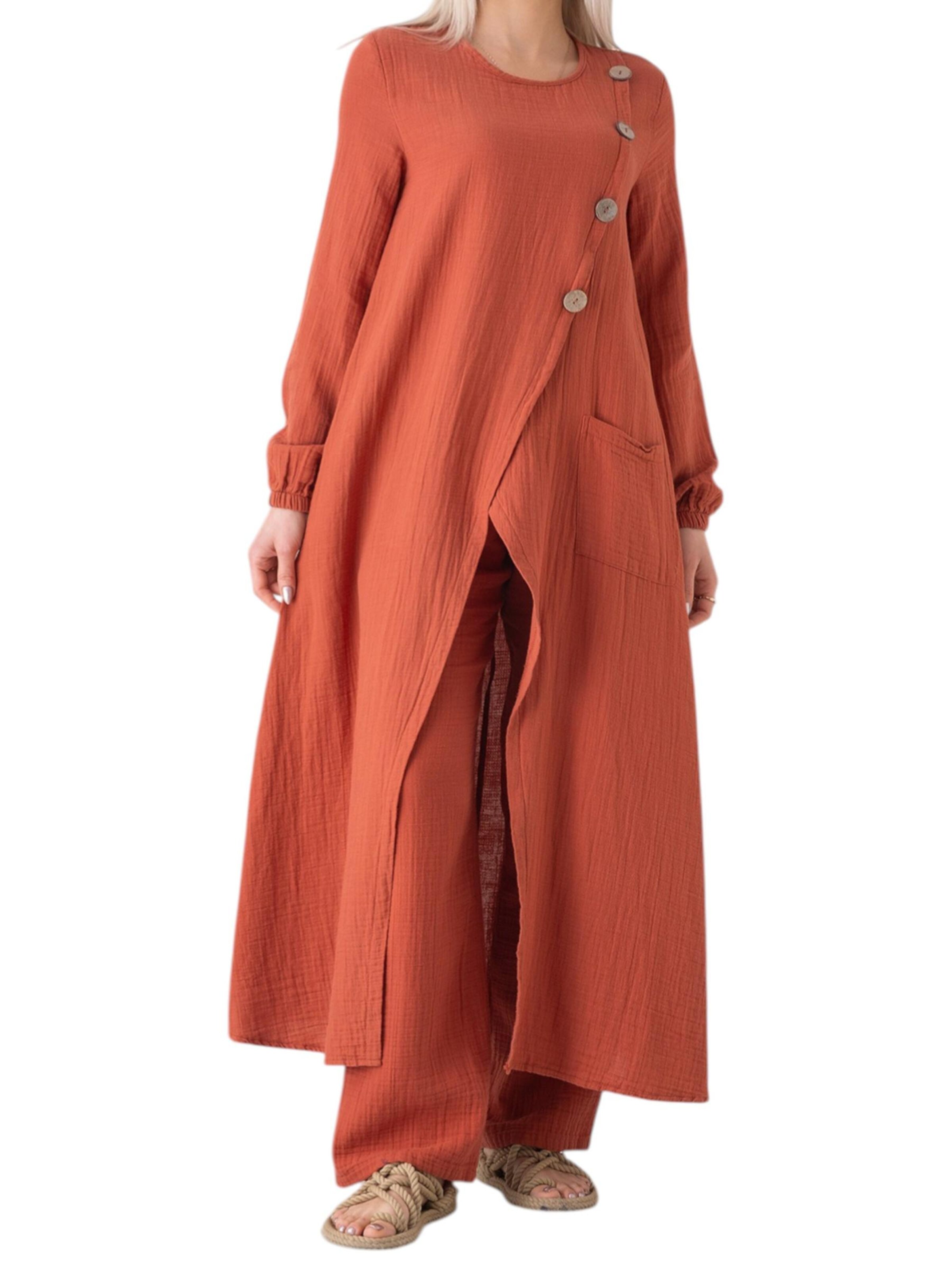 WENOR - Túnica 'Elira' en rojo