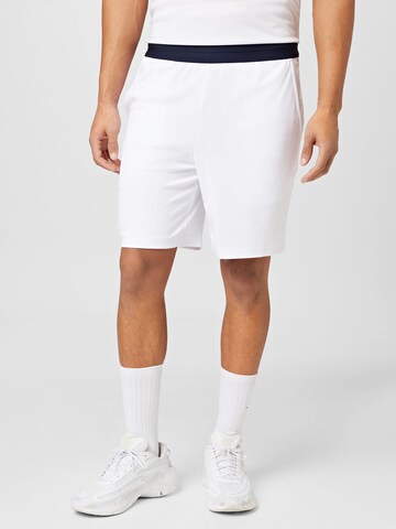 Lacoste Sport - Regular Calças de desporto em branco: frente