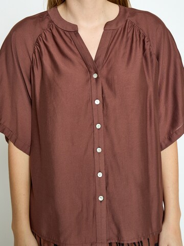 Peppercorn - Camisa 'Ida' em castanho