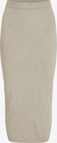 VILA - Falda 'VIComfy' en beige: frente