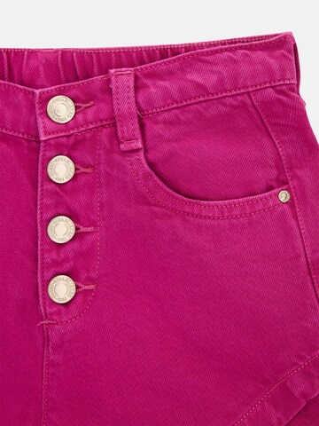 GUESS Regular Pants in Pink