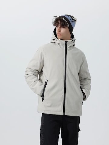 YOUTHUP Winterjacke in Grau: Vorderseite