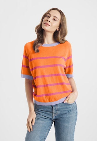 Frieda & Freddies NY Sweater in Orange: front