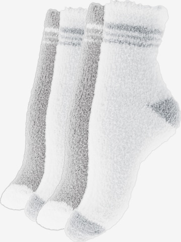 Yenita - Meias em cinzento: frente