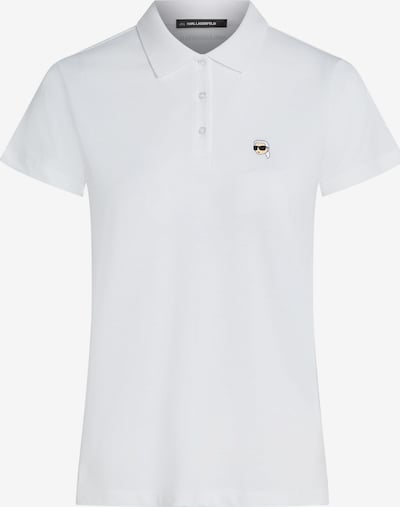 Marškinėliai iš Karl Lagerfeld, spalva – smėlio spalva / juoda / balta, Prekių apžvalga