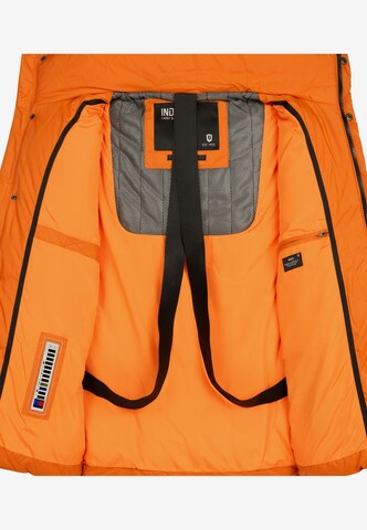 INDICODE JEANS Winter Jacket 'Lanse' in Orange