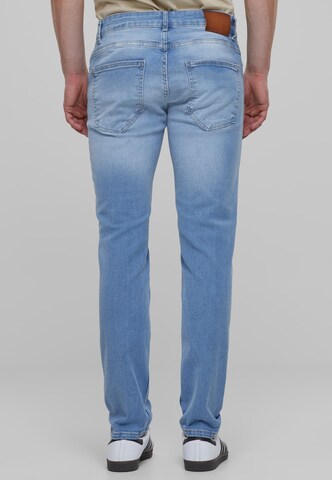 2Y Premium Slimfit Jeans in Blau