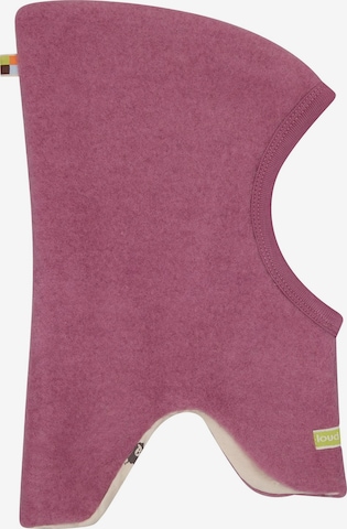 loud + proud Mütze in Lila: Vorderseite