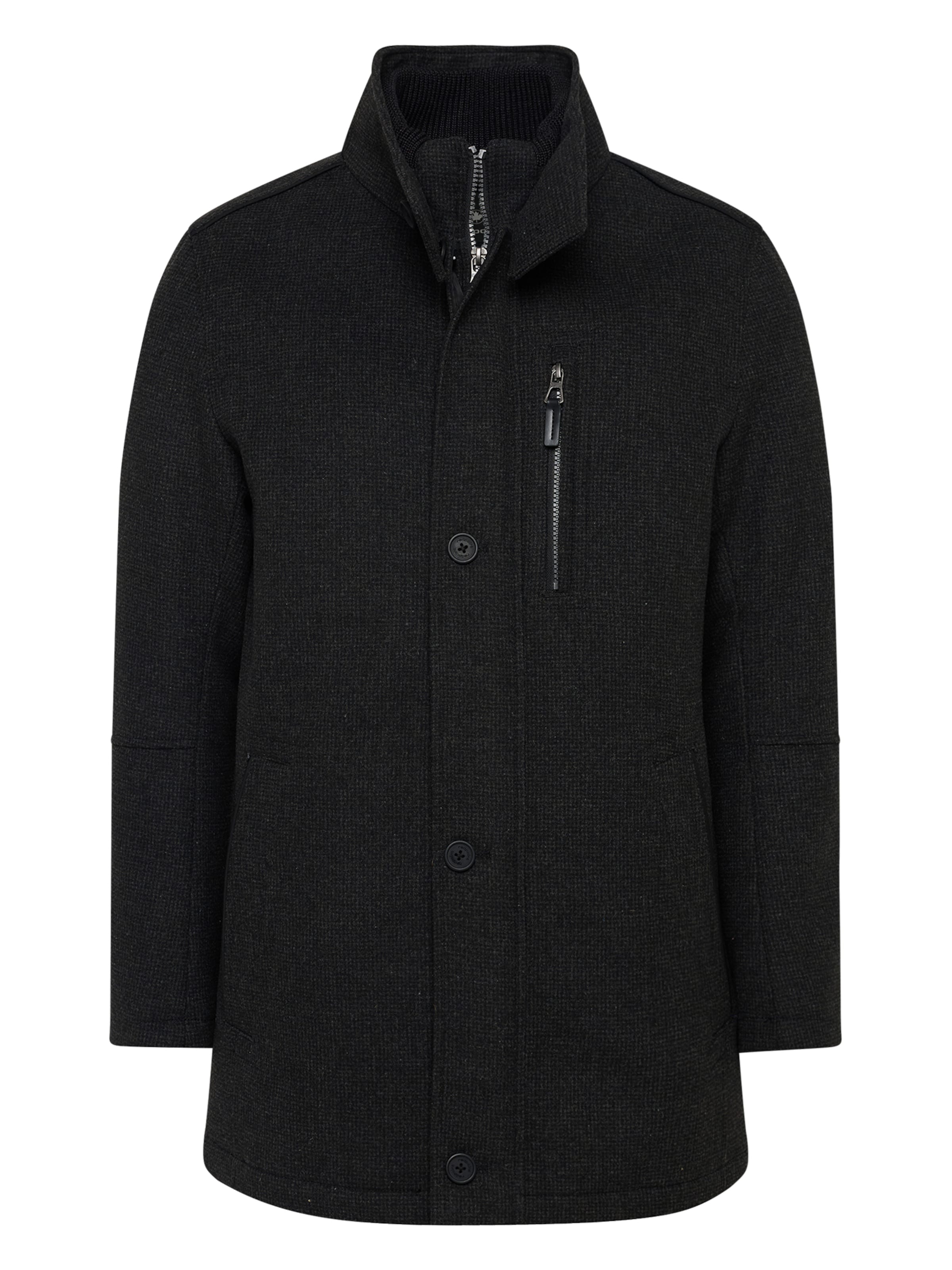 REDPOINT Winterjacke 'GILL 2.0' in Schwarz: Vorderseite