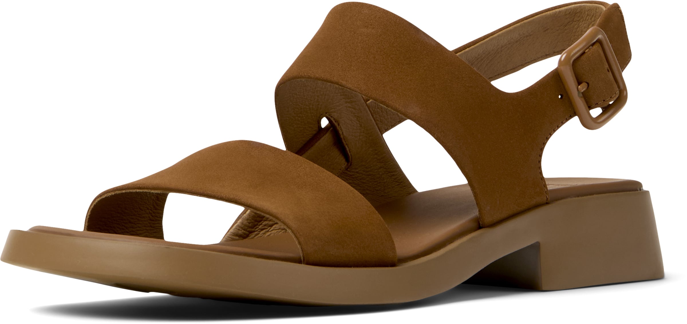 CAMPER Sandals 'Dana' in Brown: front