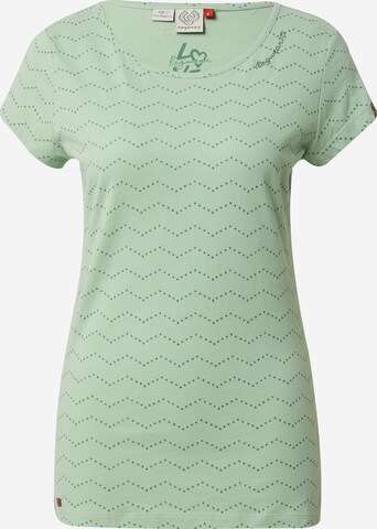 Ragwear قميص 'Mint' بلون أخضر: الأمام