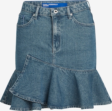 KARL LAGERFELD JEANS Skirt in Blue: front