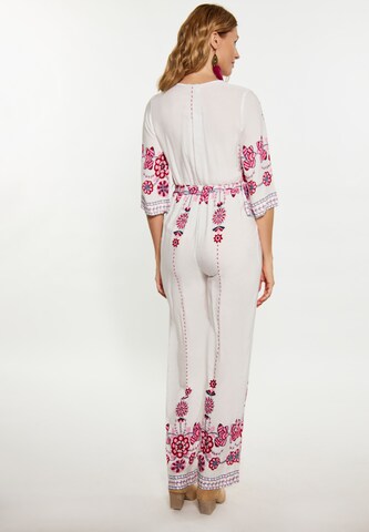 usha FESTIVAL Jumpsuit in White