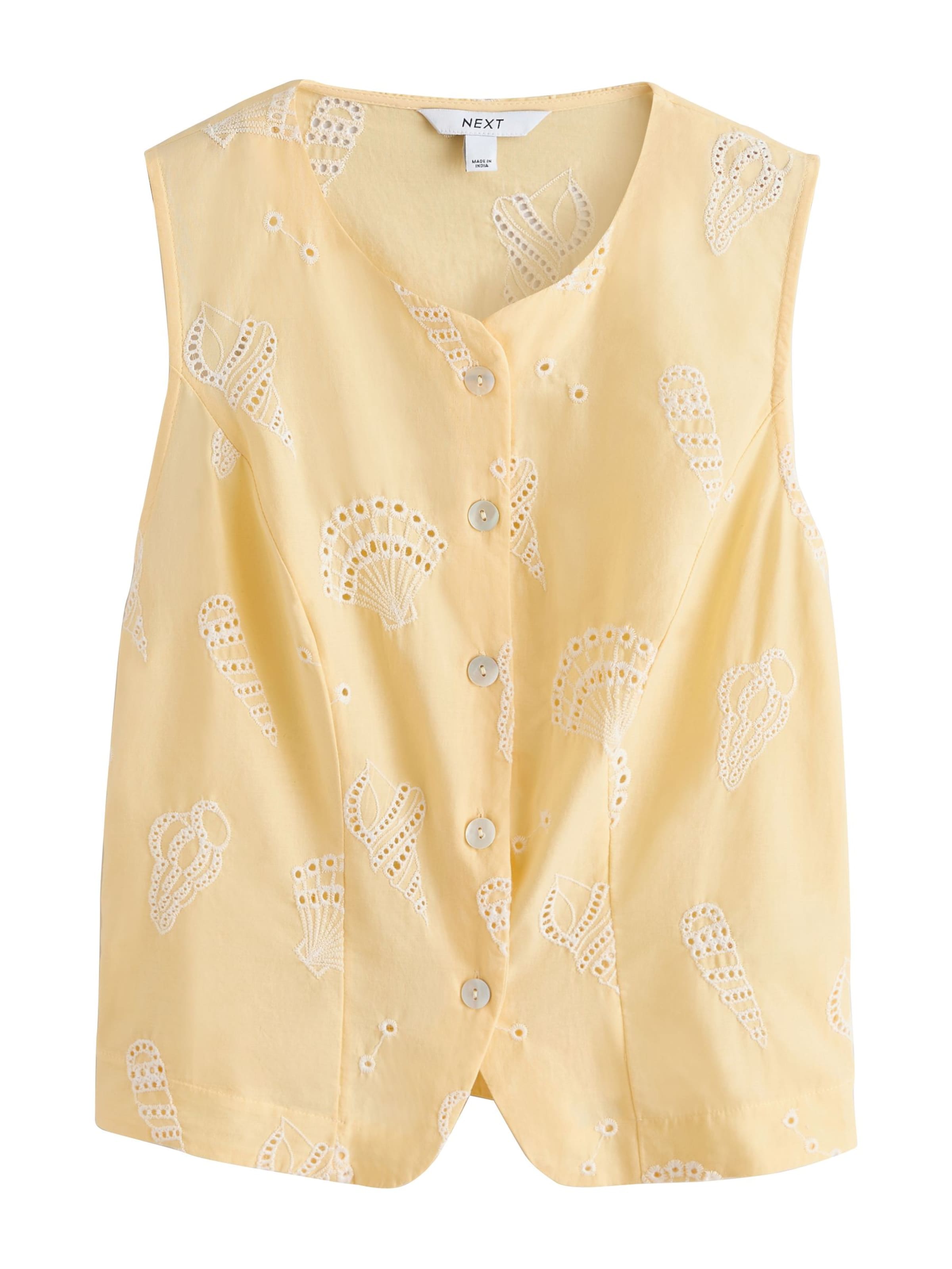 Gilet di Next in giallo: frontale