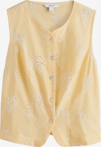 Gilet di Next in giallo: frontale