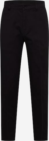 Woodbird - Pantalón chino 'Tien Buzz' en negro: frente