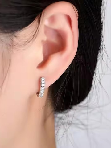 Pure Schmuck Ohrringe 'Brilliant'‌‌‌‌‌‌ in Silber
