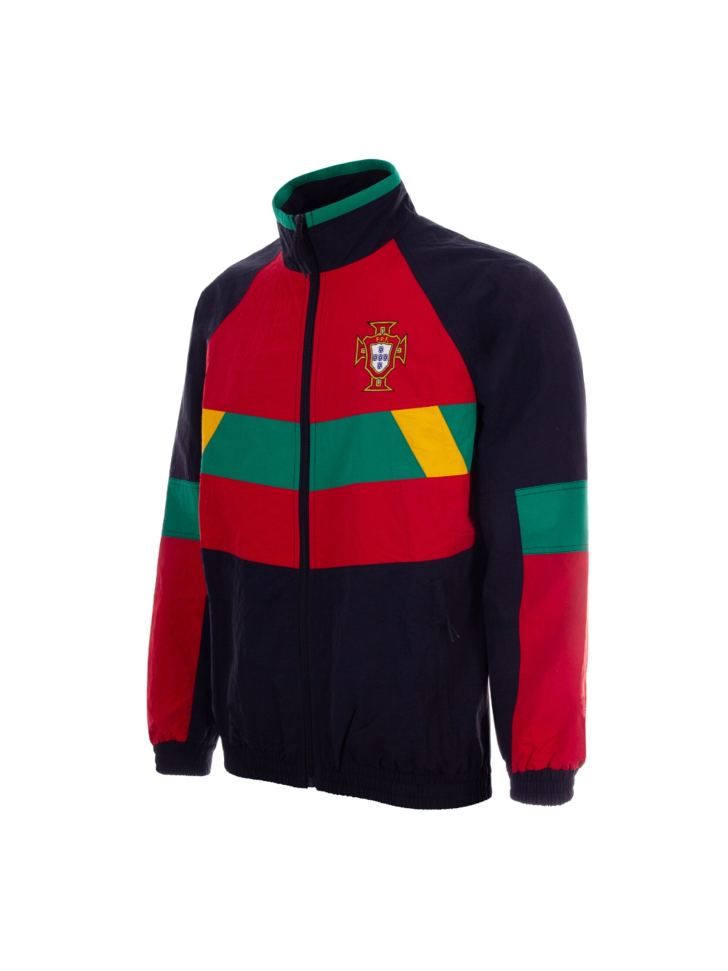 COPA FOOTBALL Sportjas 'Portugal 1995 Retro Voetbaljack' in L in de kleur Blauw, Productweergave