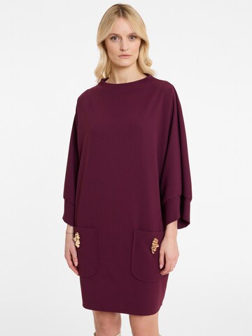 Ana Alcazar Jurk 'Adwoni' in Lila: voorkant