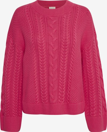 Pull-over 'Florcita' Part Two en rose : devant