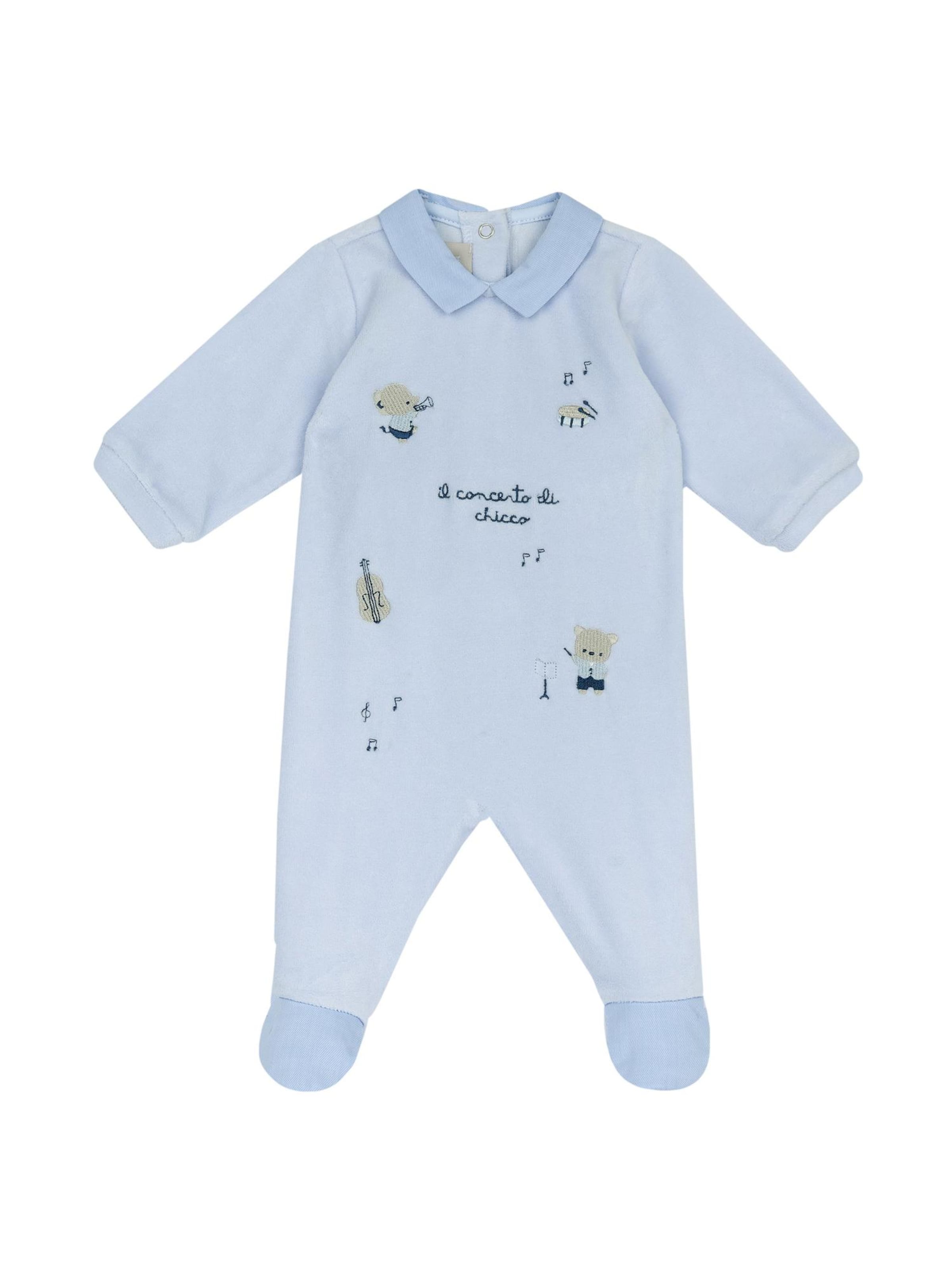 Chicco Πιτζάμα σε μπλε: μπροστά