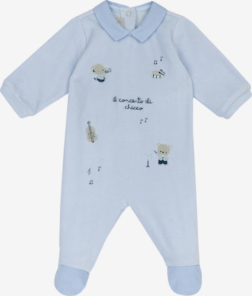 Chicco Pižama | modra barva: sprednja stran