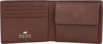 Braun Büffel Wallet 'Theo' in Brown